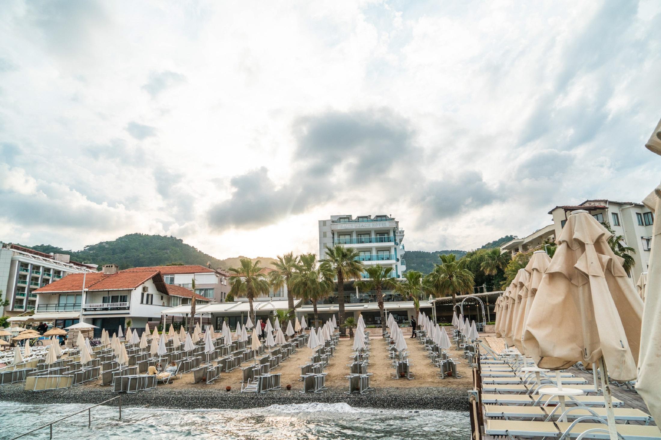 Emre Beach & Emre Hotel Marmaris Exterior foto