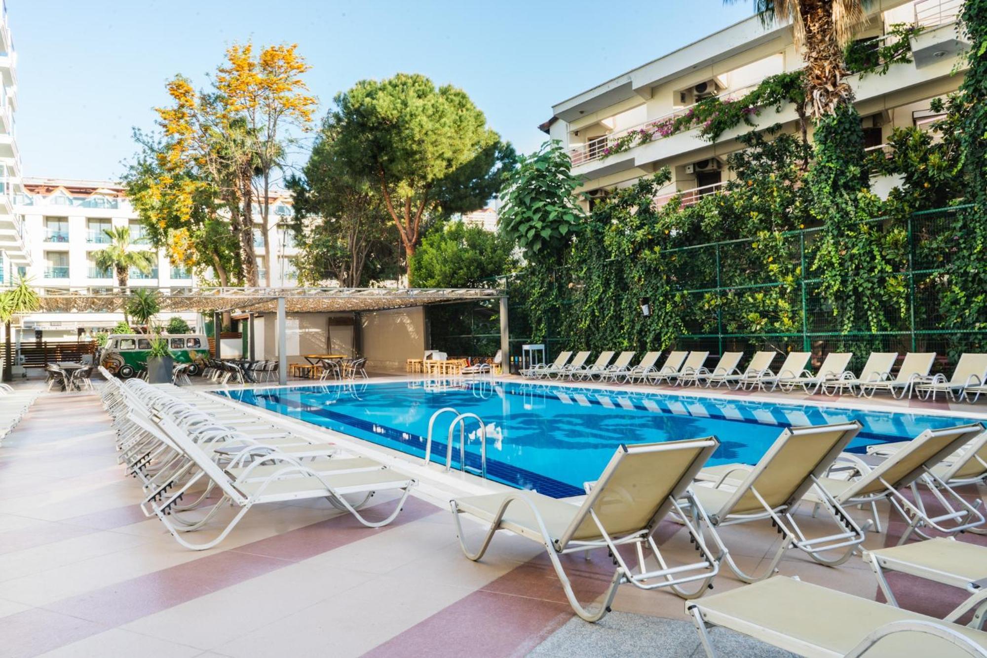 Emre Beach & Emre Hotel Marmaris Exterior foto